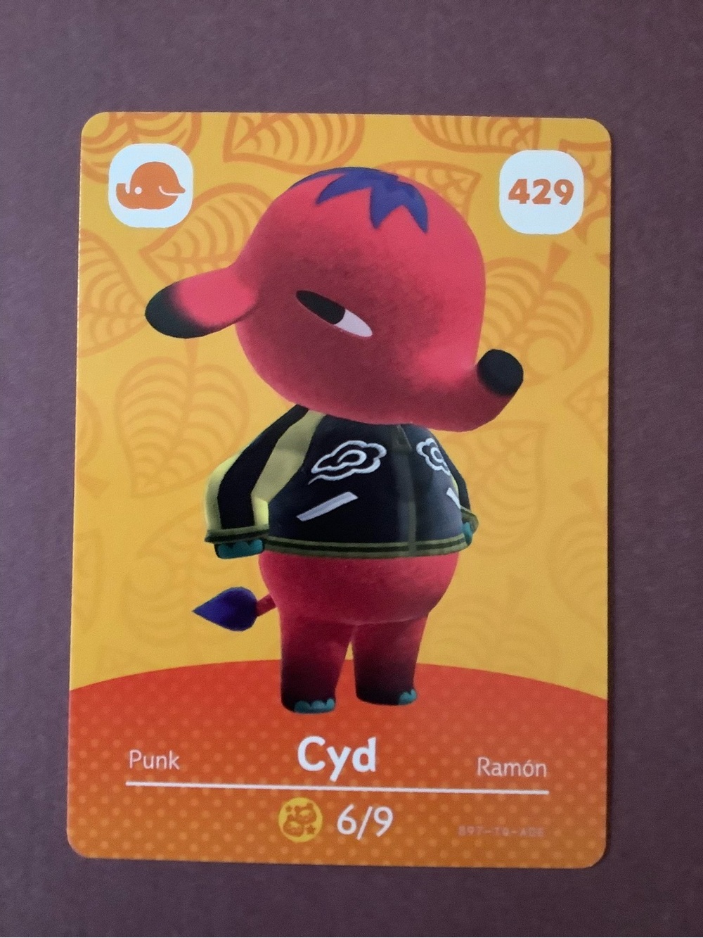 Animal Crossing Amiibo Card Cyd Series 5